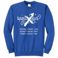 Zodiac Sagittarius Characteristics Gift Tall Sweatshirt