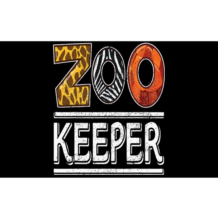 Zookeeper Safari Costume Adult Animal Print Zoo Keeper Bumper Sticker