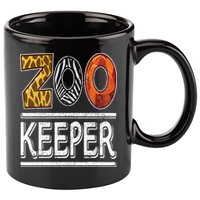 Zookeeper Safari Costume Adult Animal Print Zoo Keeper 11oz C Handle Ceramic Mug
