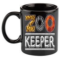 Zookeeper Safari Costume Adult Animal Print Zoo Keeper 11oz C Handle Ceramic Mug