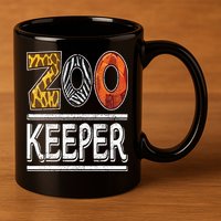 Zookeeper Safari Costume Adult Animal Print Zoo Keeper 11oz C Handle Ceramic Mug