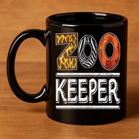 Zookeeper Safari Costume Adult Animal Print Zoo Keeper 11oz C Handle Ceramic Mug