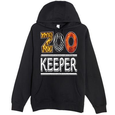 Zookeeper Safari Costume Adult Animal Print Zoo Keeper Premium Pullover Hoodie