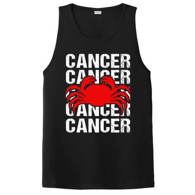 Zodiac Sign Cancer Crab Zodiac Gift PosiCharge Competitor Tank