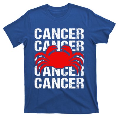 Zodiac Sign Cancer Crab Zodiac Gift T-Shirt