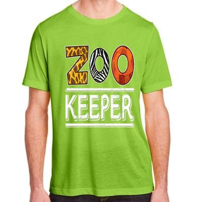 Zookeeper Safari Costume Adult Kids Animal Print Zoo Keeper Adult ChromaSoft Performance T-Shirt