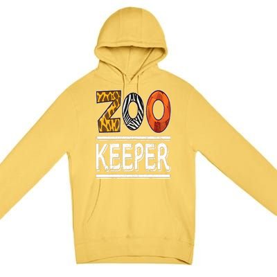 Zookeeper Safari Costume Adult Kids Animal Print Zoo Keeper Premium Pullover Hoodie