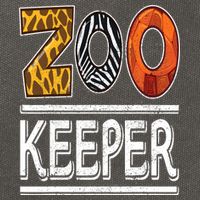 Zookeeper Safari Costume Adult Kids Animal Print Zoo Keeper Cotton Canvas Backpack