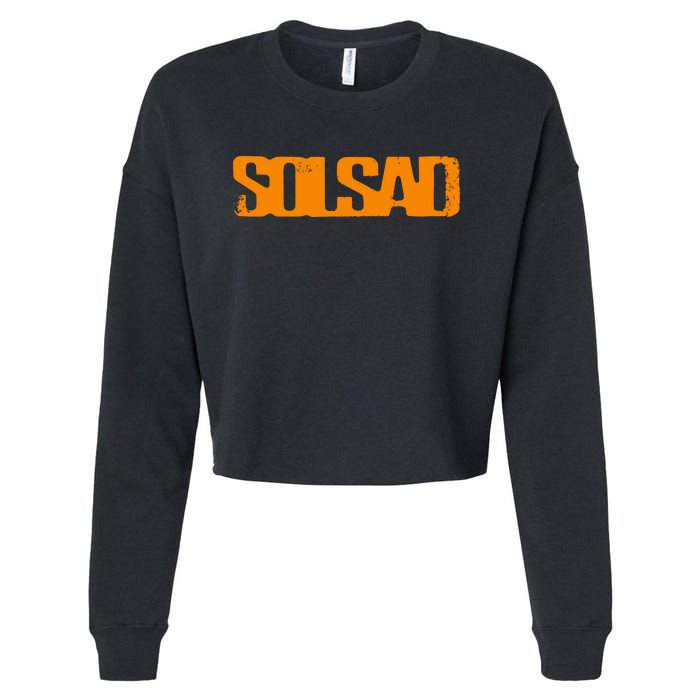 Zamdane Solsad éDition LimitéE Cropped Pullover Crew