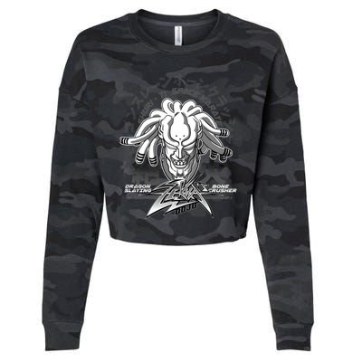 Zekka&X27;S Space Dojo Cropped Pullover Crew