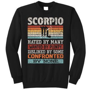 Zodiac Sign Funny Scorpio Hated By Many Graphic Sweatshirt