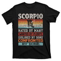 Zodiac Sign Funny Scorpio Hated By Many Graphic T-Shirt