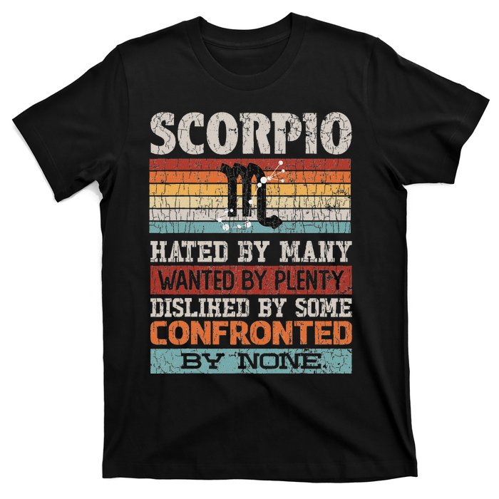 Zodiac Sign Funny Scorpio Hated By Many Graphic T-Shirt