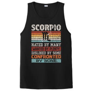 Zodiac Sign Funny Scorpio Hated By Many Graphic PosiCharge Competitor Tank