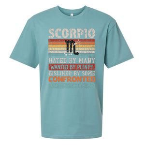 Zodiac Sign Funny Scorpio Hated By Many Graphic Sueded Cloud Jersey T-Shirt