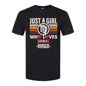 Zodiac Sign Funny Who Loves To Be A Virgo Graphic Gift Softstyle CVC T-Shirt