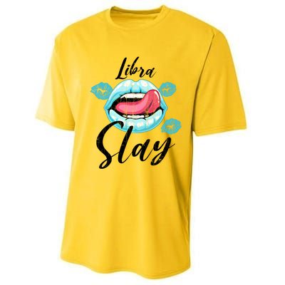 Zodiac Sign Funny Libra Slay Graphic Cute Gift Performance Sprint T-Shirt