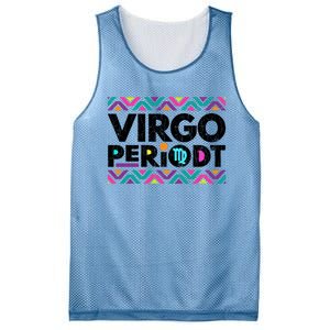 Zodiac Sign Funny Virgo Periodt Graphic Great Gift Mesh Reversible Basketball Jersey Tank