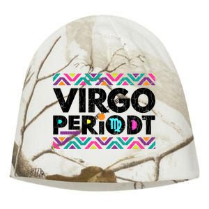 Zodiac Sign Funny Virgo Periodt Graphic Great Gift Kati - Camo Knit Beanie