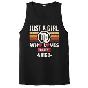 Zodiac Sign Funny Who Loves To Be A Virgo Graphic Cute Gift PosiCharge Competitor Tank