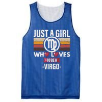 Zodiac Sign Funny Who Loves To Be A Virgo Graphic Cute Gift Mesh Reversible Basketball Jersey Tank