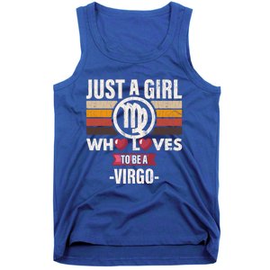 Zodiac Sign Funny Who Loves To Be A Virgo Graphic Cute Gift Tank Top