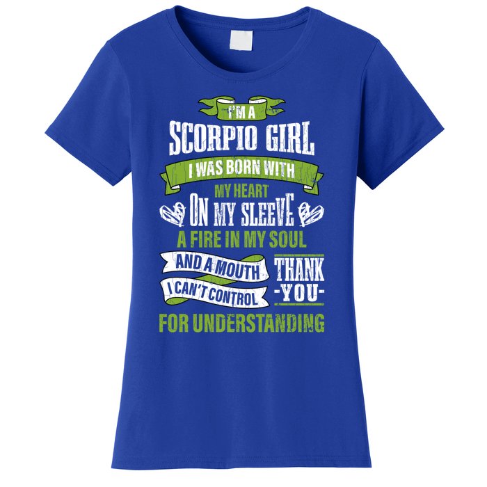 Zodiac Sign Funny I’m A Scorpio Graphic Cute Gift Women's T-Shirt