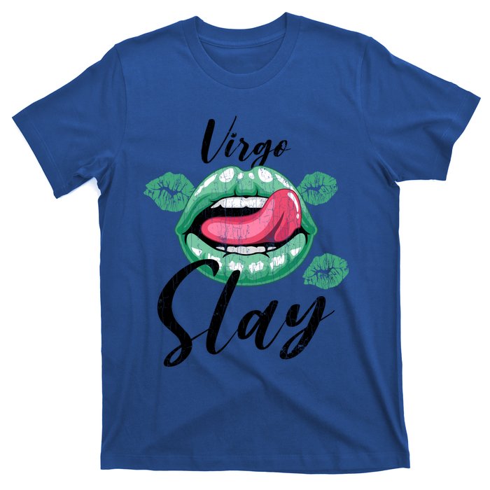 Zodiac Sign Funny Virgo Slay Graphic Gift T-Shirt