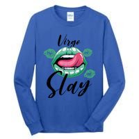 Zodiac Sign Funny Virgo Slay Graphic Gift Tall Long Sleeve T-Shirt