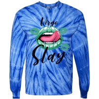 Zodiac Sign Funny Virgo Slay Graphic Gift Tie-Dye Long Sleeve Shirt