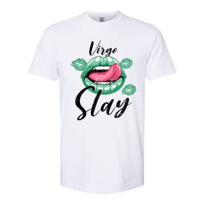 Zodiac Sign Funny Virgo Slay Graphic Gift Softstyle CVC T-Shirt