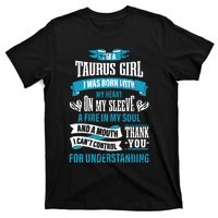 Zodiac Sign Funny Im A Taurus Girl Graphic T-Shirt