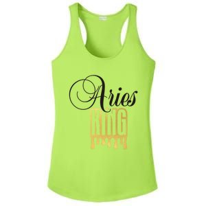 Zodiac Sign Gift Ladies PosiCharge Competitor Racerback Tank