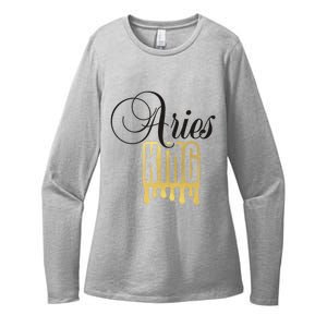 Zodiac Sign Gift Womens CVC Long Sleeve Shirt