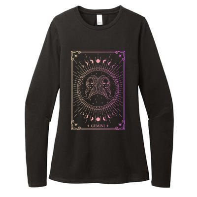 Zodiac Sign Gemini Wo May June Birthday Gemini Womens CVC Long Sleeve Shirt