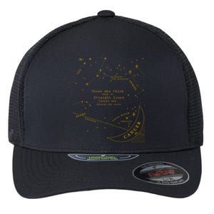 Zodiac Sign Gift Flexfit Unipanel Trucker Cap