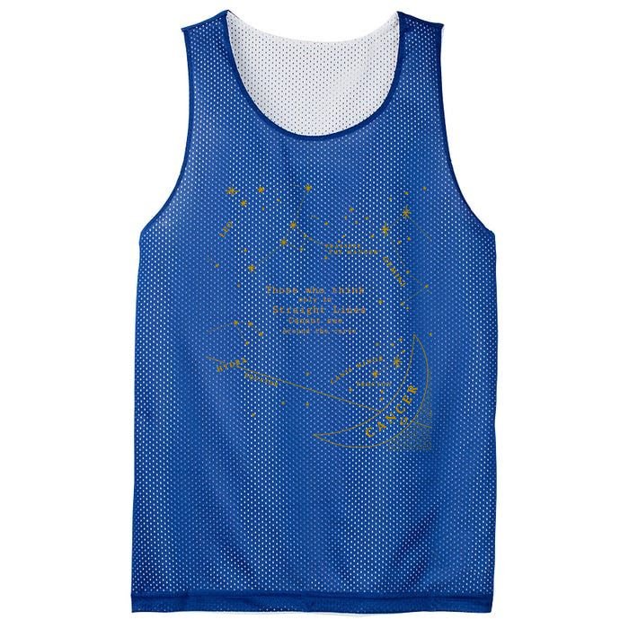 Zodiac Sign Gift Mesh Reversible Basketball Jersey Tank