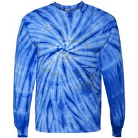 Zodiac Sign Gift Tie-Dye Long Sleeve Shirt