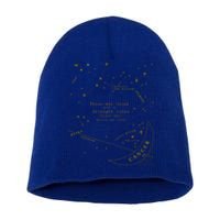 Zodiac Sign Gift Short Acrylic Beanie