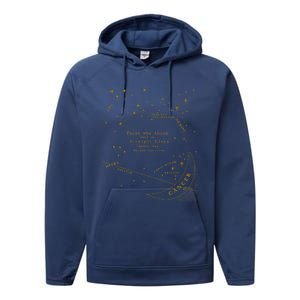 Zodiac Sign Gift Performance Fleece Hoodie