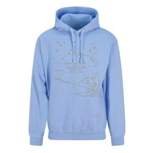 Zodiac Sign Gift Unisex Surf Hoodie