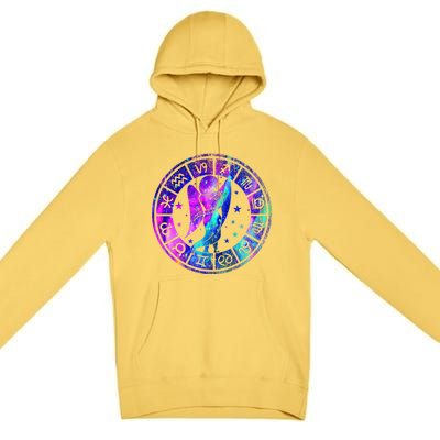 Zodiac Sign Horoscope Astrological Sign Astrology Virgo Gift Premium Pullover Hoodie