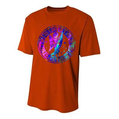 Zodiac Sign Horoscope Astrological Sign Astrology Virgo Gift Performance Sprint T-Shirt