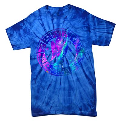 Zodiac Sign Horoscope Astrological Sign Astrology Virgo Gift Tie-Dye T-Shirt