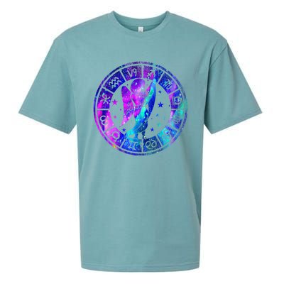 Zodiac Sign Horoscope Astrological Sign Astrology Virgo Gift Sueded Cloud Jersey T-Shirt