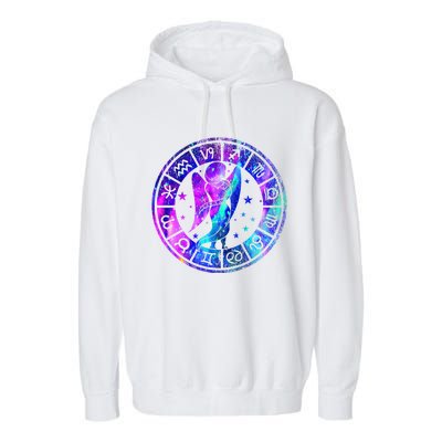 Zodiac Sign Horoscope Astrological Sign Astrology Virgo Gift Garment-Dyed Fleece Hoodie