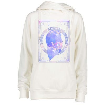 Zodiac Sign Horoscope Astrological Sign Astrology Virgo Gift Womens Funnel Neck Pullover Hood