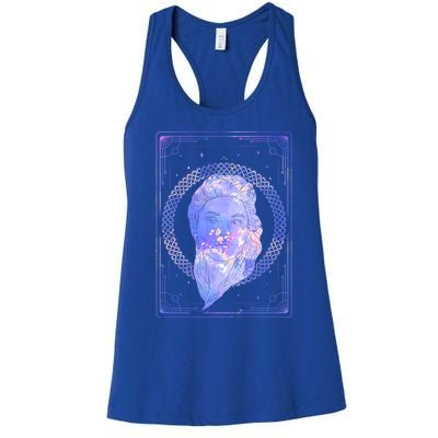 Zodiac Sign Horoscope Astrological Sign Astrology Virgo Gift Women's Racerback Tank