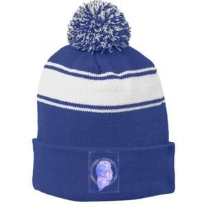 Zodiac Sign Horoscope Astrological Sign Astrology Virgo Gift Stripe Pom Pom Beanie