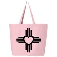 Zia Symbol Heart I Love New Mexico 25L Jumbo Tote
